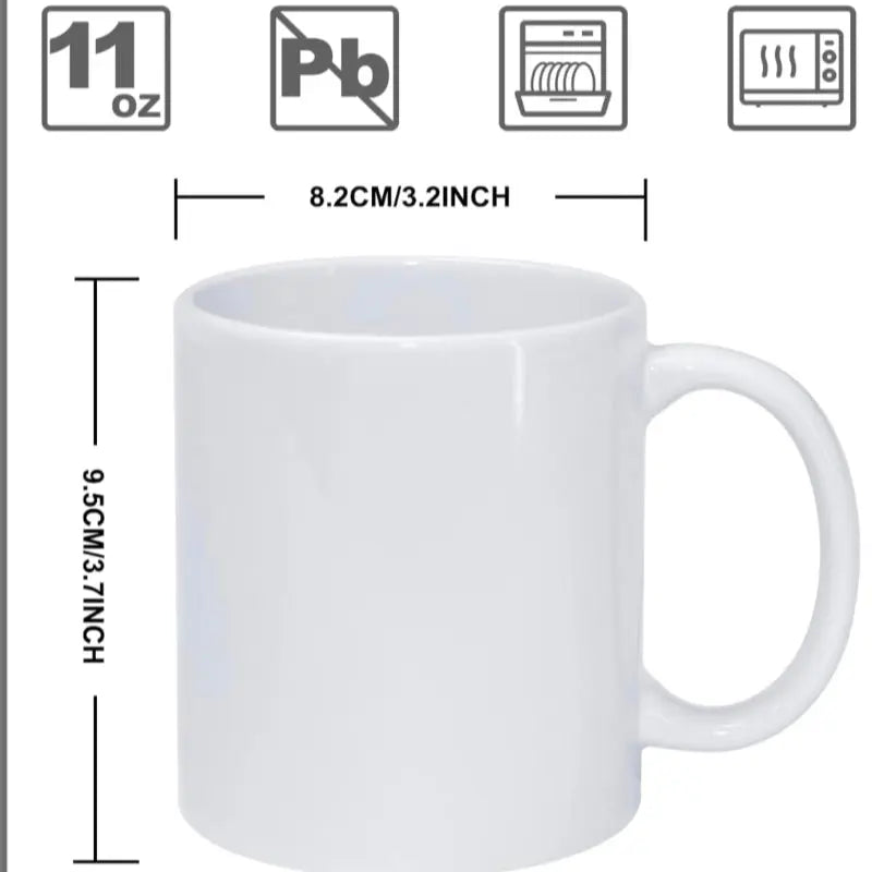 Custom Coffee Mug ā 11oz Personalized Gift Grand Print YJ