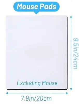 Customize , Personalized, Mouse Pads 24 *20 cm Excluding Mouse Grand Print YJ