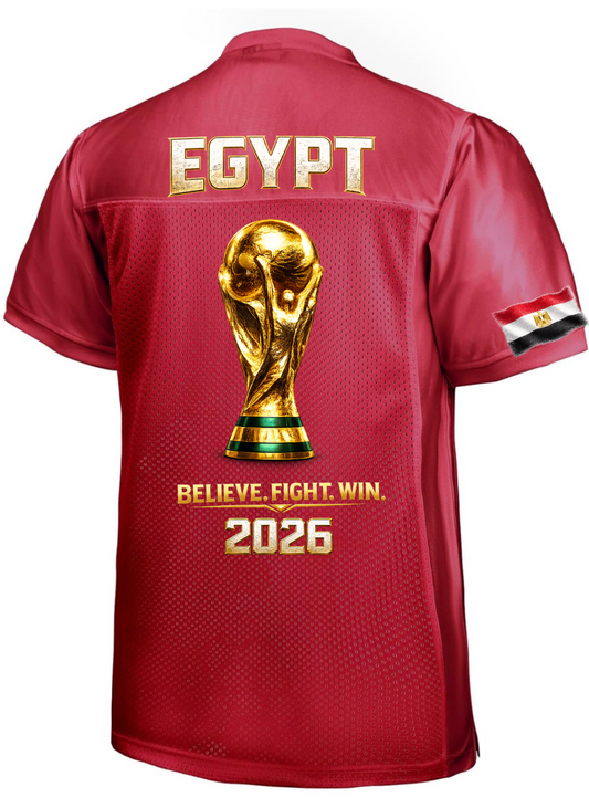 Personalized Egypt national team jerseys for the 2026 World Cup