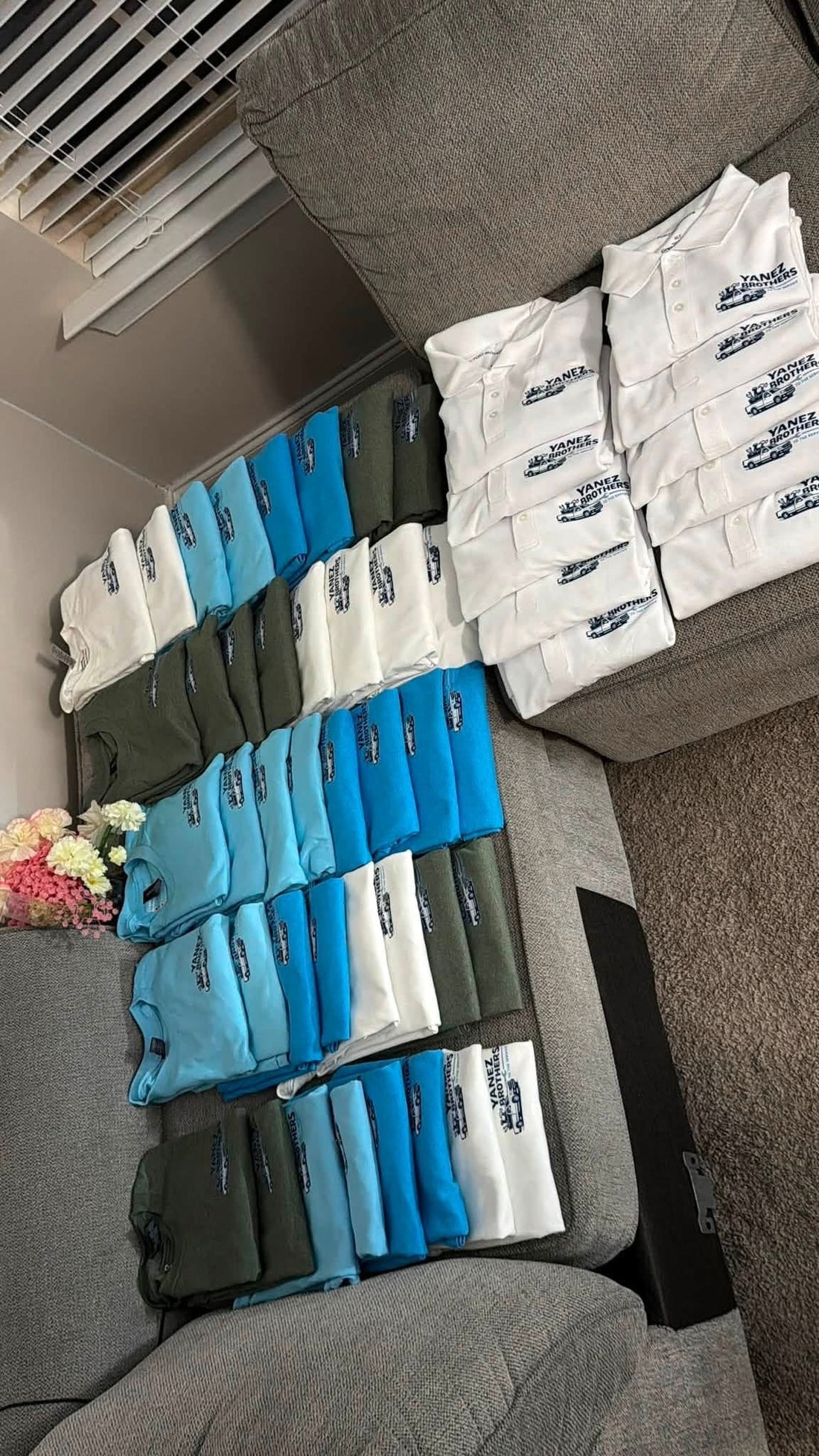 Custom business shirts and polos at grand print yj