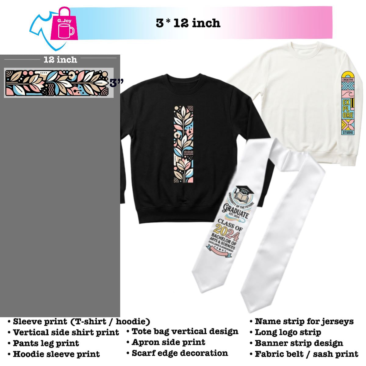 DTF Transfer By Size