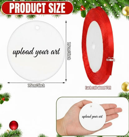 Personalized Ceramic ornaments