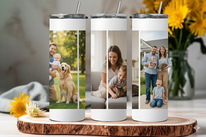 Personalized Stainless Steel Skinny Tumbler – Custom Insulated Travel Cup - Canada