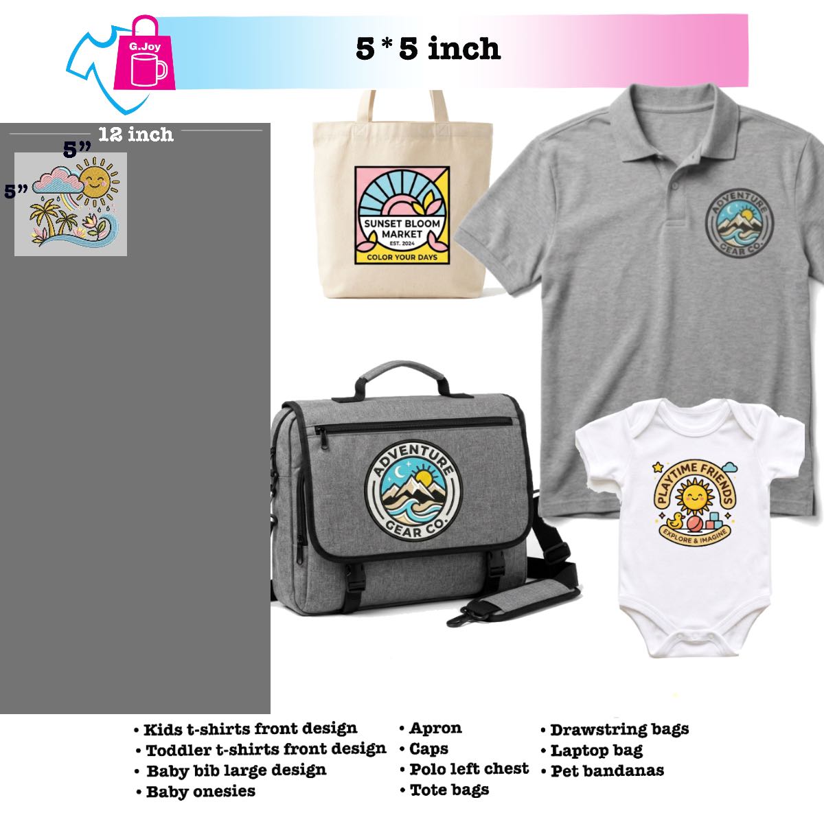 DTF Transfer By Size