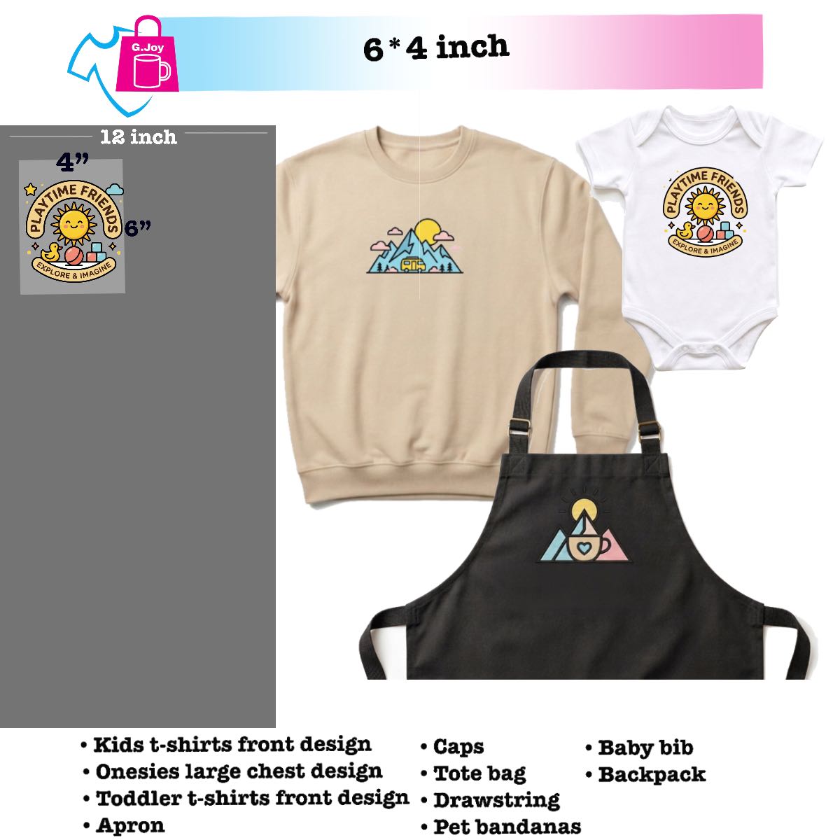 DTF Transfer By Size