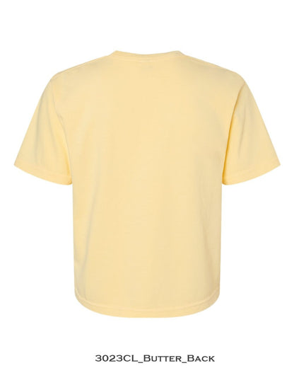 Customized Women's Garment-Dyed Heavyweight Boxy T-Shirt - Comfort Colors 3023CL
