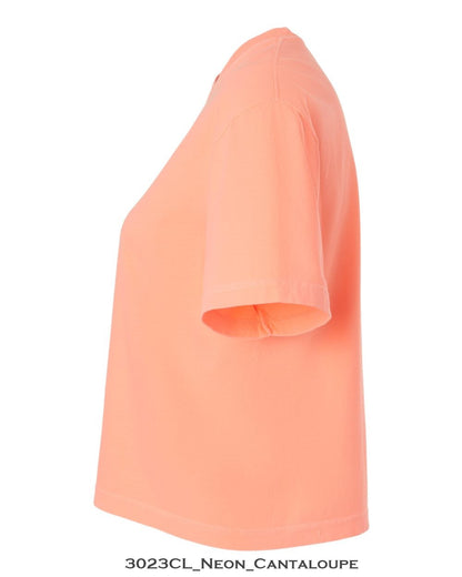 Customized Women's Garment-Dyed Heavyweight Boxy T-Shirt - Comfort Colors 3023CL