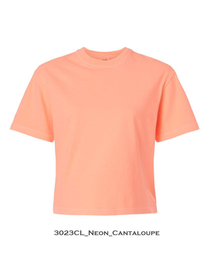Customized Women's Garment-Dyed Heavyweight Boxy T-Shirt - Comfort Colors 3023CL