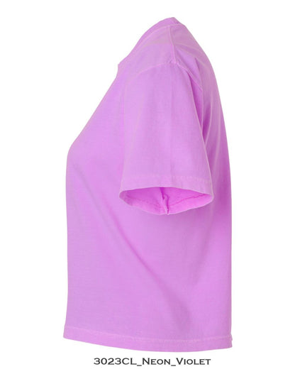 Customized Women's Garment-Dyed Heavyweight Boxy T-Shirt - Comfort Colors 3023CL