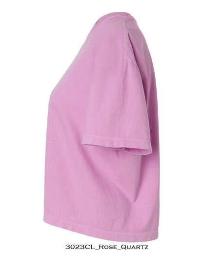 Customized Women's Garment-Dyed Heavyweight Boxy T-Shirt - Comfort Colors 3023CL