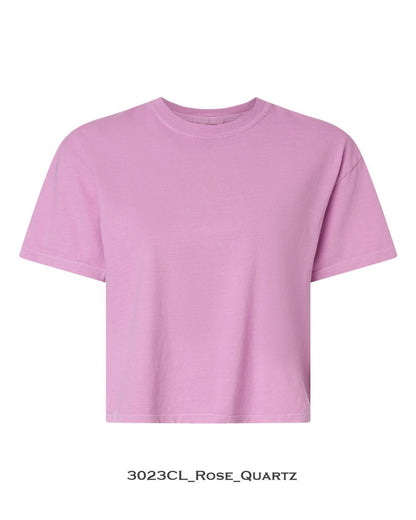 Customized Women's Garment-Dyed Heavyweight Boxy T-Shirt - Comfort Colors 3023CL