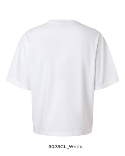 Customized Women's Garment-Dyed Heavyweight Boxy T-Shirt - Comfort Colors 3023CL