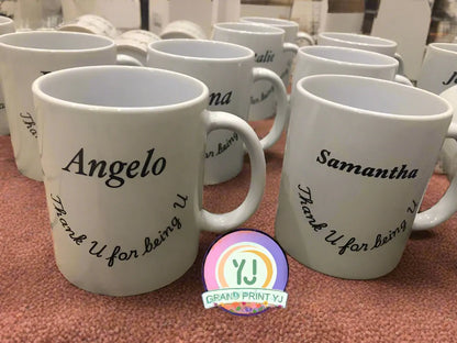 Custom Coffee Mug – 11oz Personalized Gift Grand Print YJ