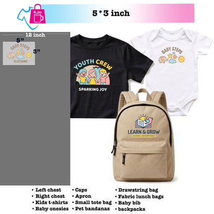 DTF Transfer By Size