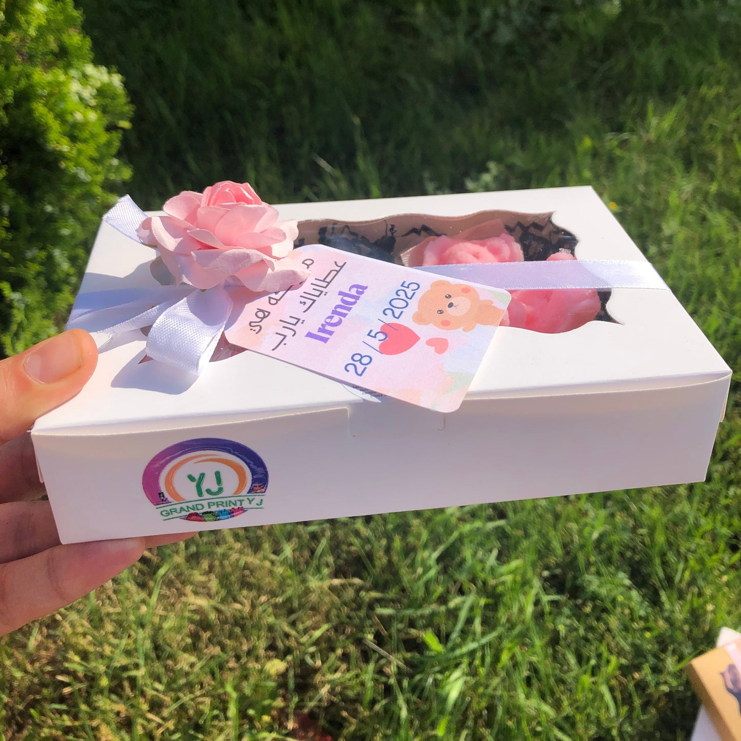 Cute Bear With Hat - Scented Candle