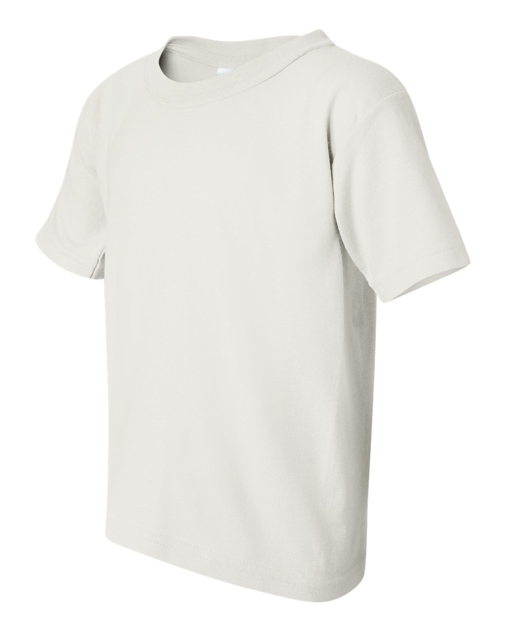 Personalized White t-shirt on a white background