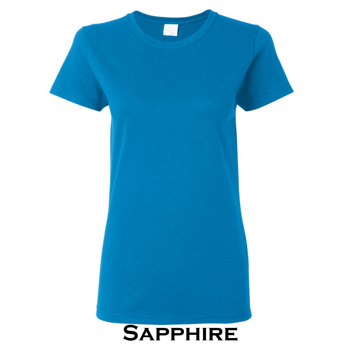 Personalized Women's Heavy Cotton™ T-Shirt - Gildan 5000L