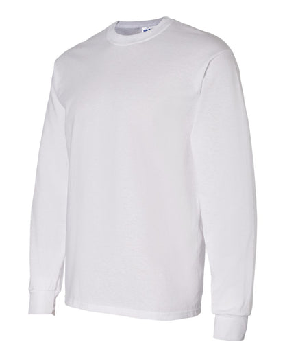 White long-sleeve shirt on a white background
