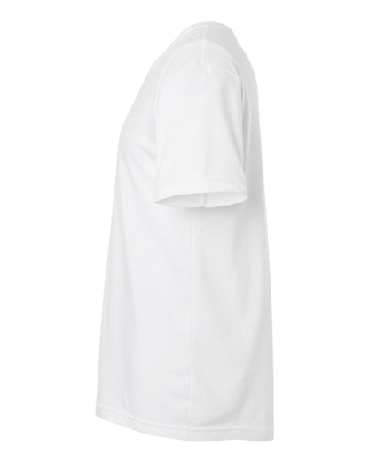 White t-shirt on a white background