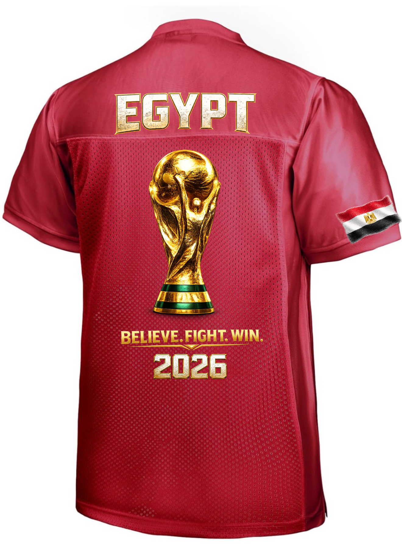 Personalized Egypt national team jerseys for the 2026 World Cup