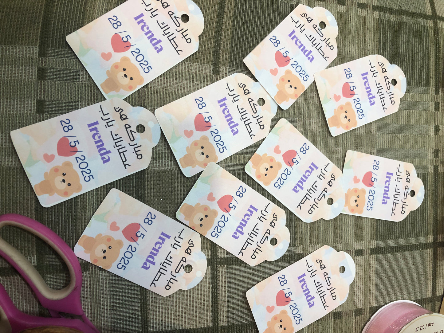 Cute Bear With Hat - Scented Candle