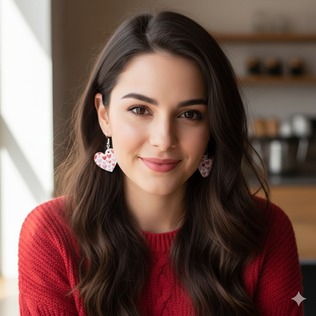 Personalized Earrings – Personalized Double Sided