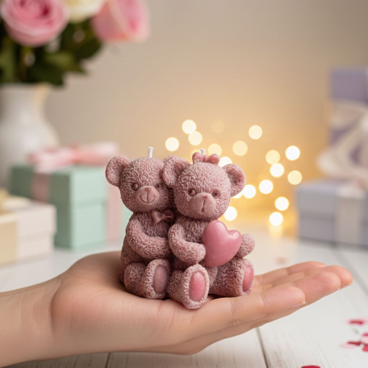 Forever us | Animal Figurine Candle | 3 oz