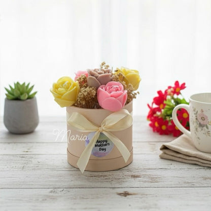 Personalized Rose Bouquet - Medium - Scented Candle