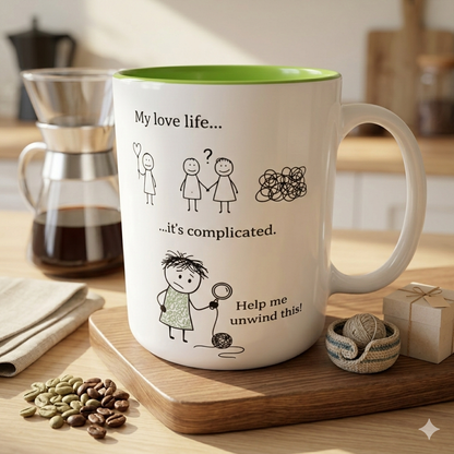 Life in Lines mugs