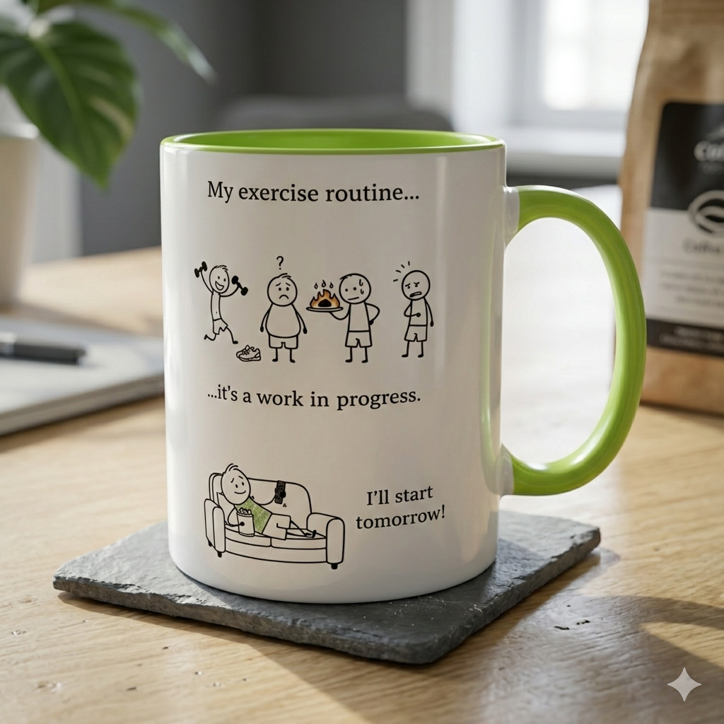 Life in Lines mugs