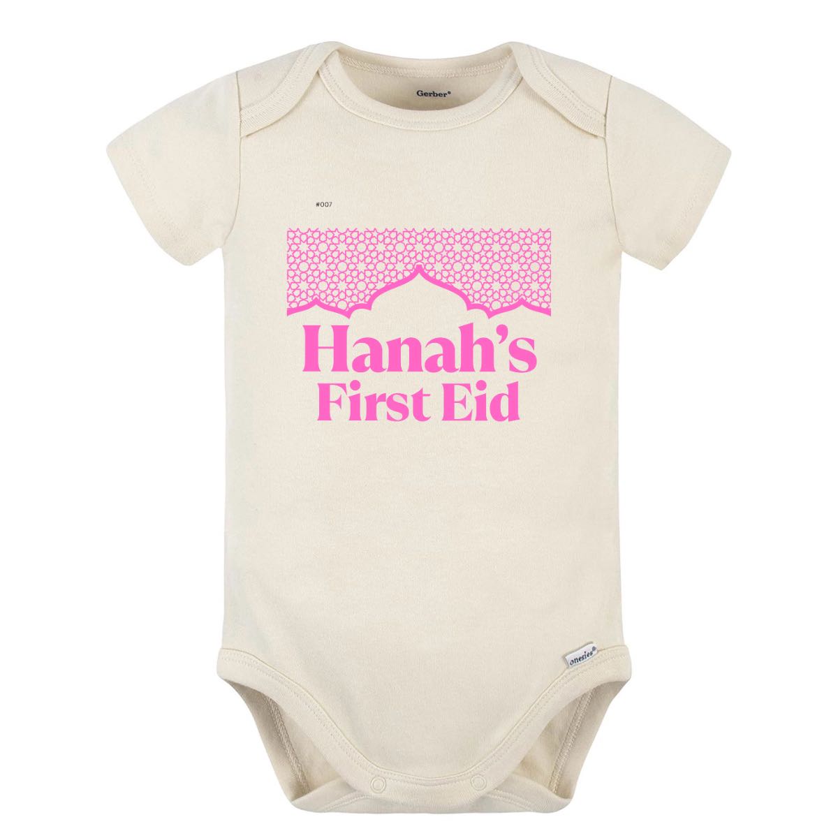 First Eid Personalized Baby Onesies - Ramadan