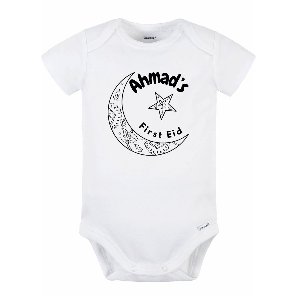 First Eid Personalized Baby Onesies - Ramadan