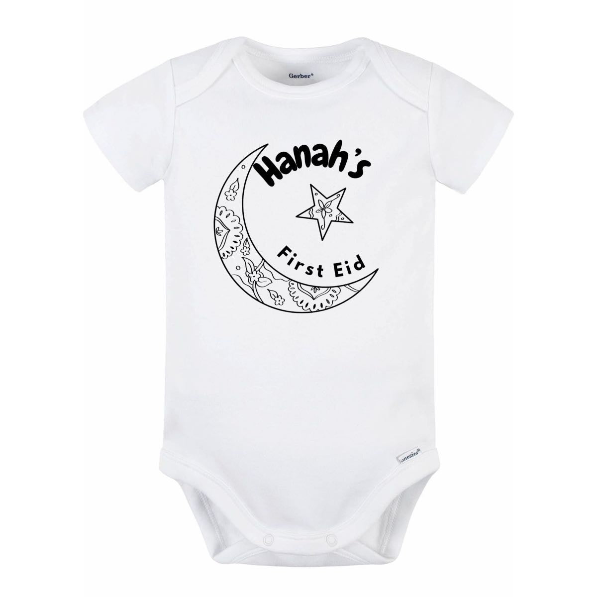 First Eid Personalized Baby Onesies - Ramadan