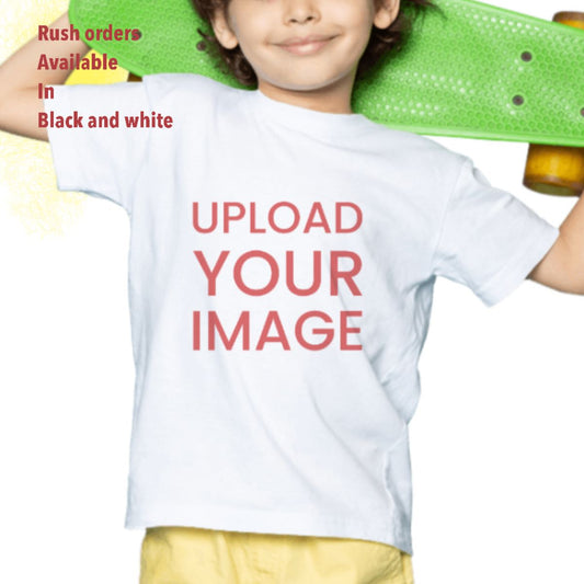 Personalized Gildan - Youth Heavy Cotton 100% Cotton T-Shirt. 5000B- Rush order available