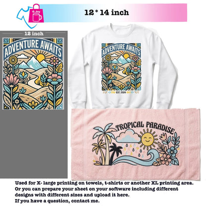 Print By Size -Bring Your Own Product - Print and Press