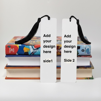 Personalized Metal Bookmark - Double Sided Print