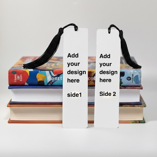 Personalized Metal Bookmark - Double Sided Print