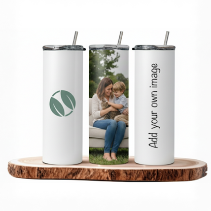 Personalized Stainless Steel Skinny Tumbler – Custom Insulated Travel Cup - Canada