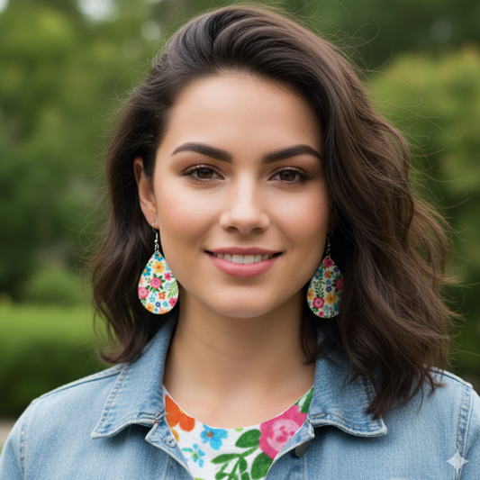 Personalized Earrings – Personalized Double Sided