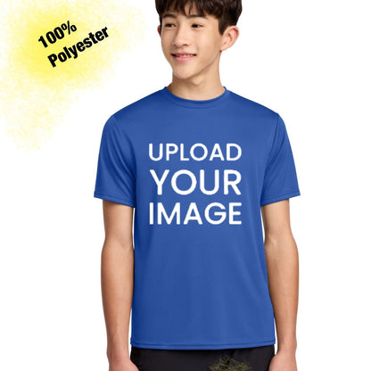 Custom Port & Co Youth Performance Tee. PC380Y