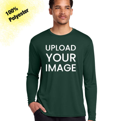 Port & Co Long Sleeve Performance Tee. PC380LS