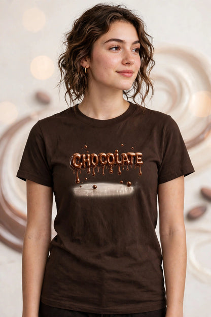 Chocolate -Gildan G200 Adult Ultra Cotton 6 oz. T-Shirt