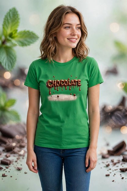 Chocolate -Gildan G200 Adult Ultra Cotton 6 oz. T-Shirt