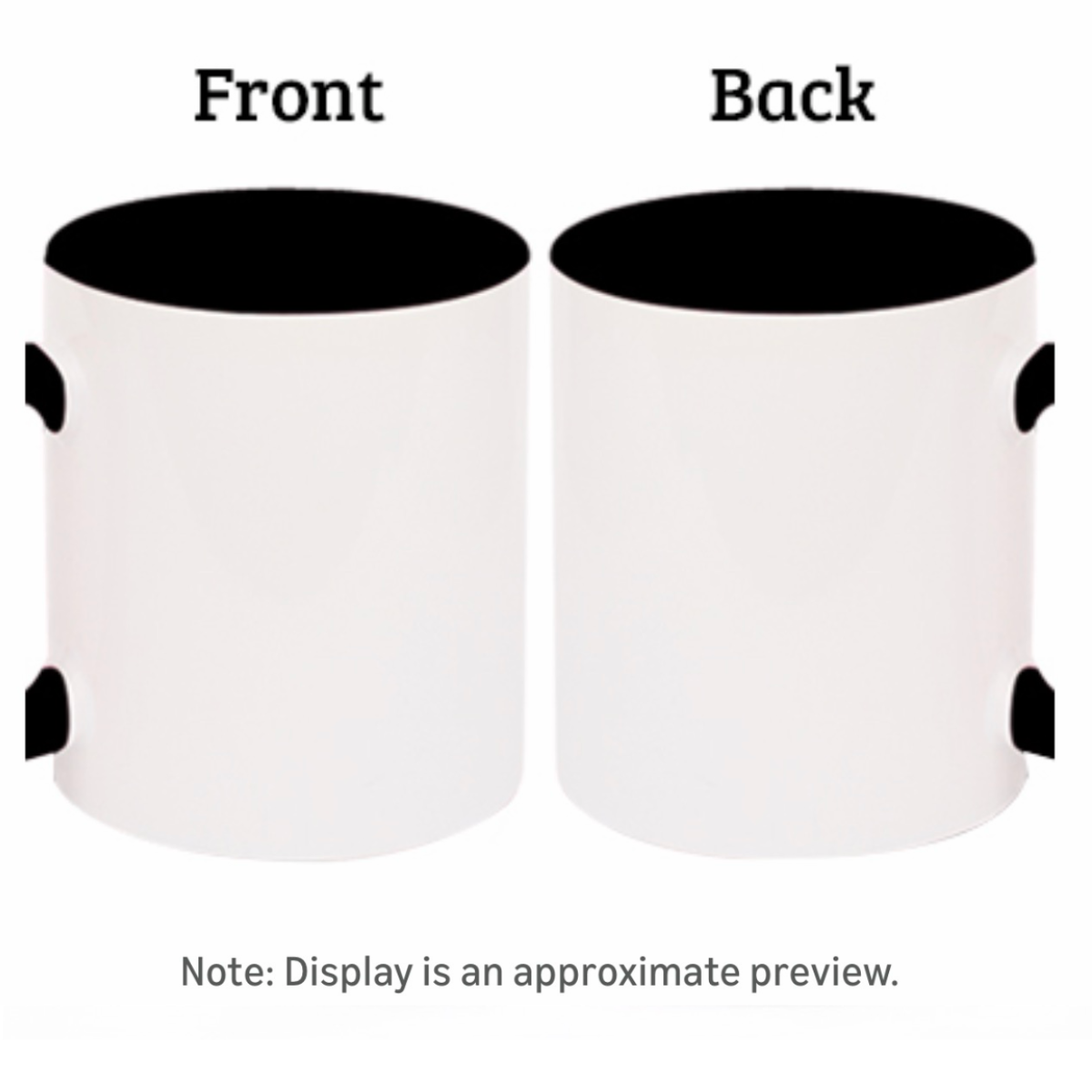 Personalized Coffee Mug-C Handle – 11 oz Different Colors