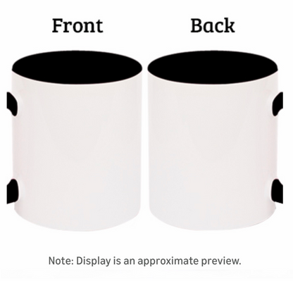 Personalized Coffee Mug-C Handle – 11 oz Different Colors