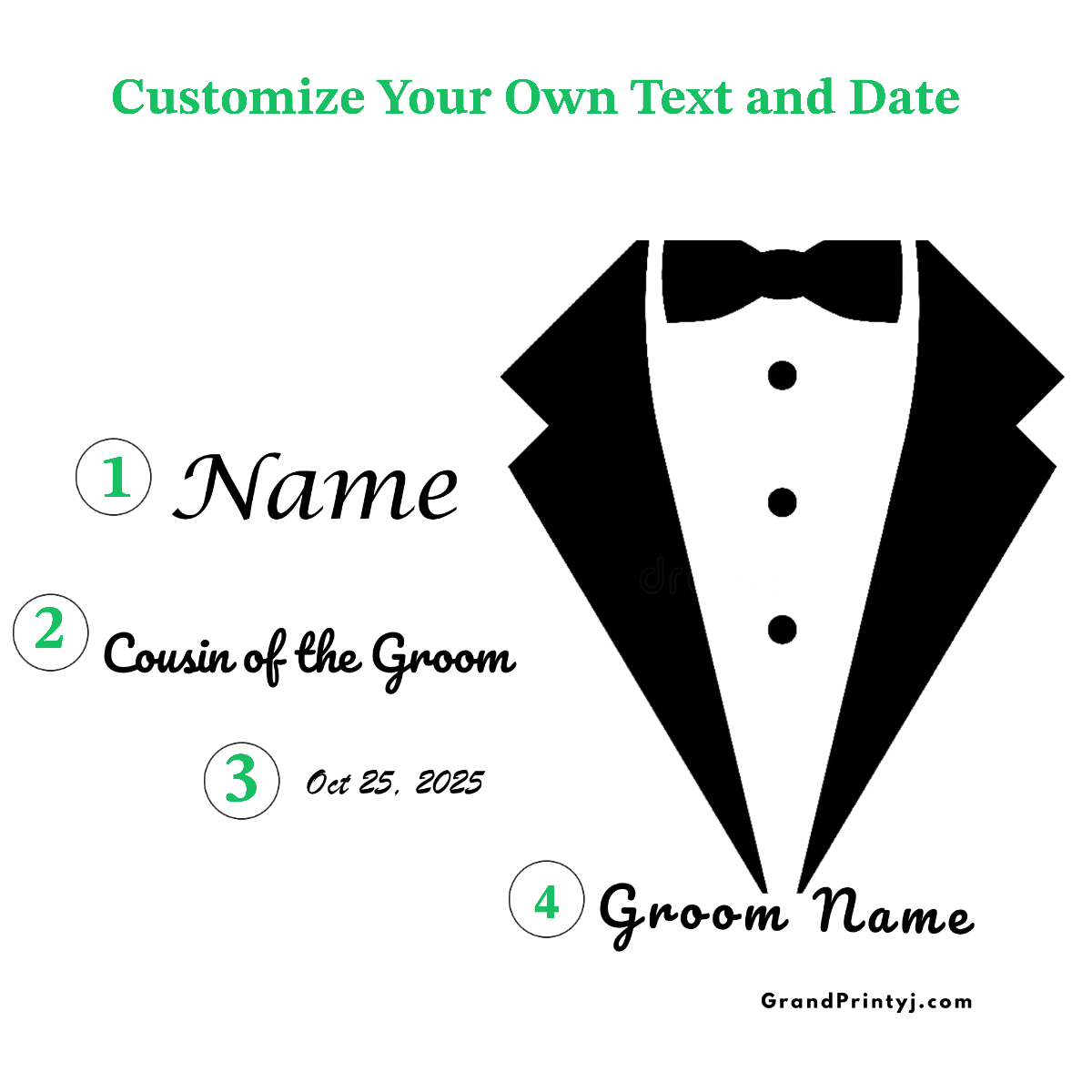 Wedding Stainless Steel Skinny Tumbler – Personalized Travel Cup