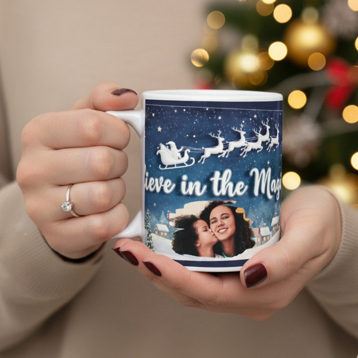 Believe in the Magic _ Personalized coffee mug 11 oz
