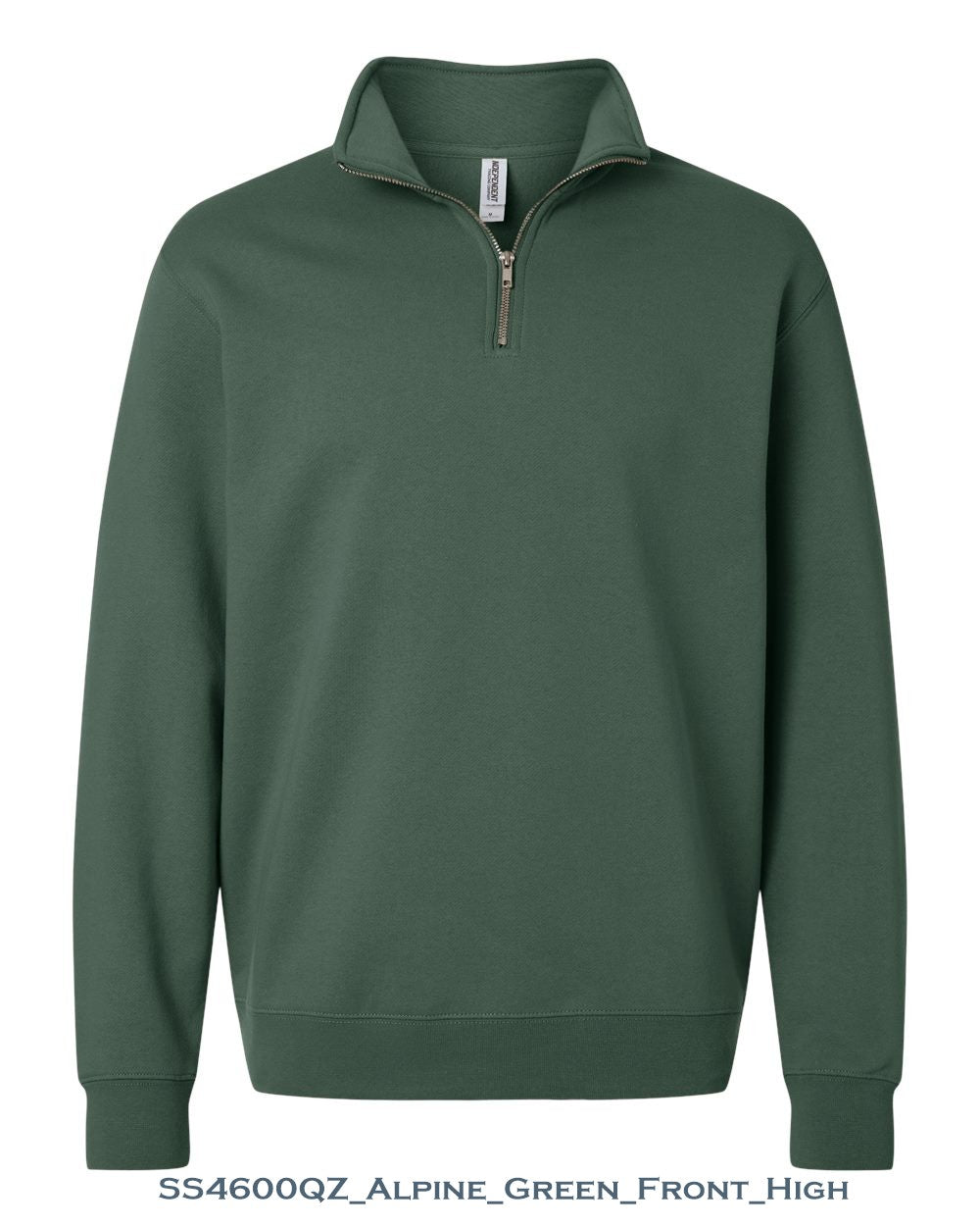 Custom Unisex Midweight Quarter-Zip Pullover - Independent Trading Co. SS4600QZ