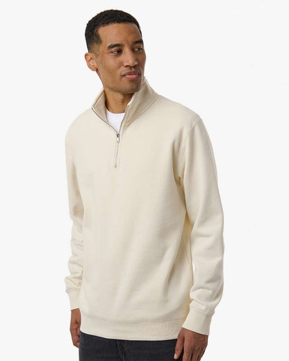 Custom Unisex Midweight Quarter-Zip Pullover - Independent Trading Co. SS4600QZ