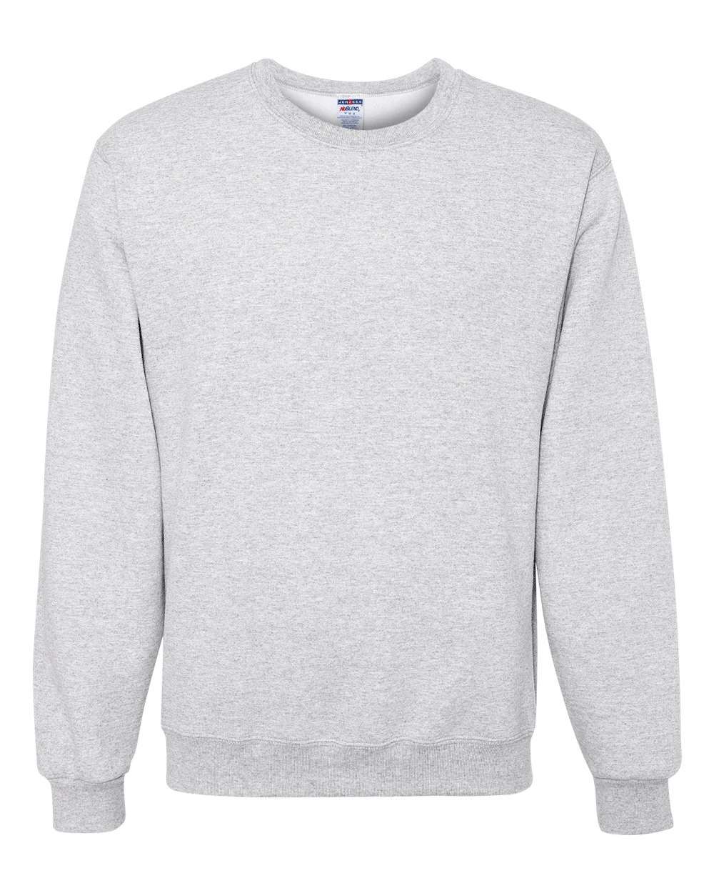 Gray sweatshirt on a white background